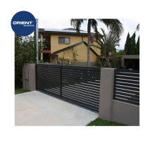 2017 Aluminium walk through gate sliding gates modern house gate designs